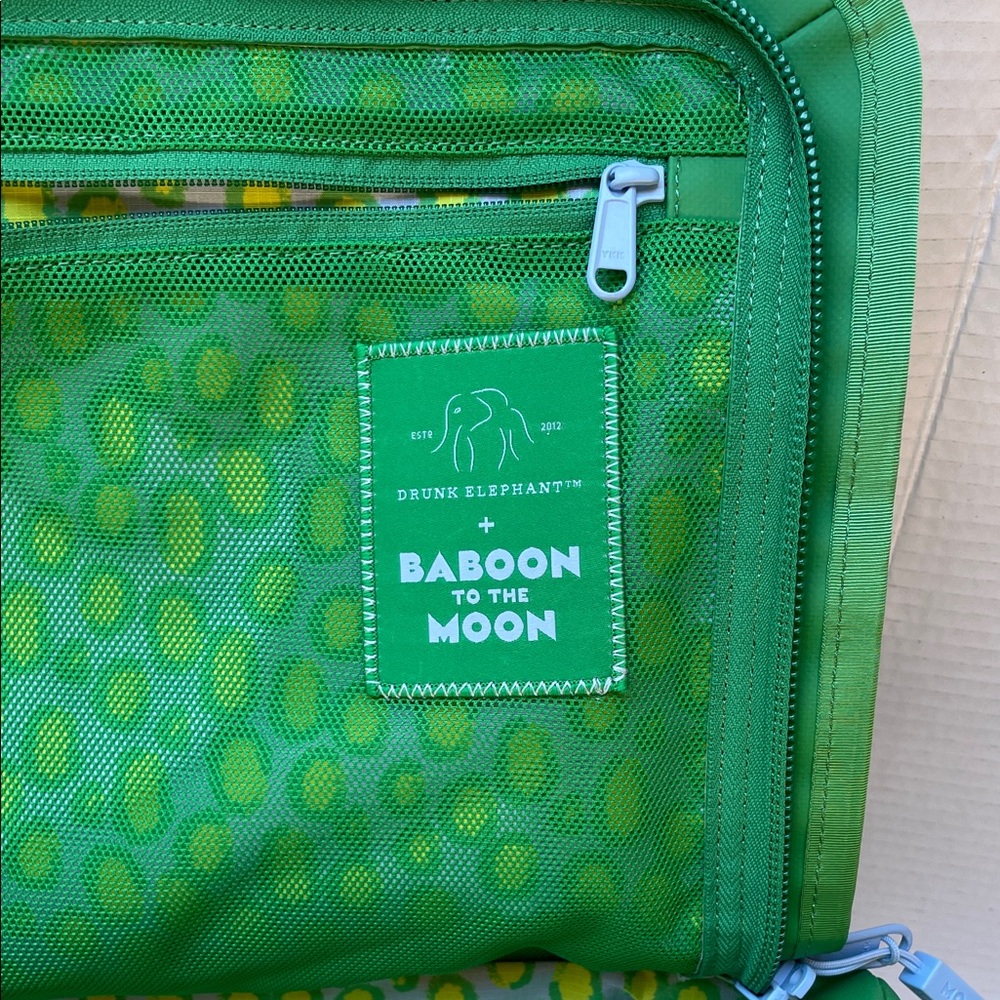 Baboon to the Moon Green Travel Bag. Update! - Picture 2 of 13